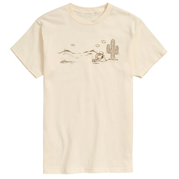 Peanuts - Spike Horizontal Desert - Men's Short Sleeve Graphic T-Shirt
