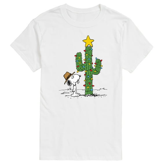 Peanuts - Spike Joe Cactus Christmas - Men's Short Sleeve Graphic T-Shirt