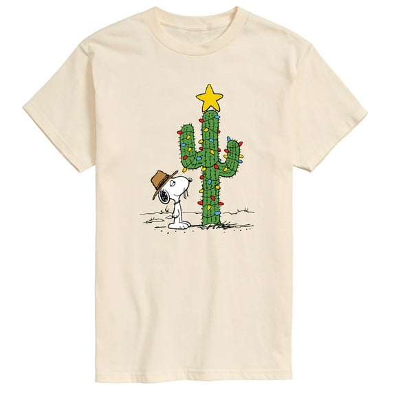 Peanuts - Spike Joe Cactus Christmas - Men's Short Sleeve Graphic T-Shirt