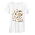 thumbnail image 1 of Peanuts - Spike Life Pies in the Face Women's Short Sleeve Graphic T-Shirt, 1 of 6
