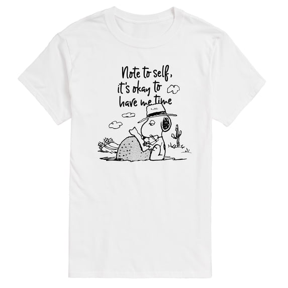 Peanuts - Spike Note - Men's Short Sleeve Graphic T-Shirt