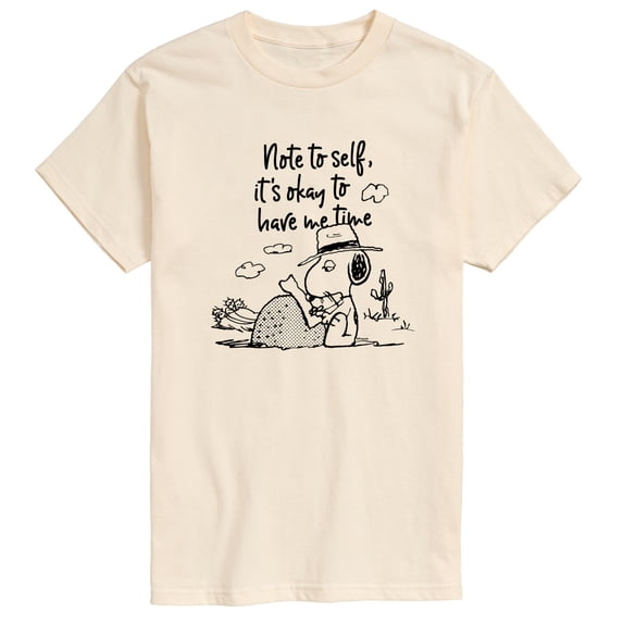 Peanuts - Spike Note - Men's Short Sleeve Graphic T-Shirt