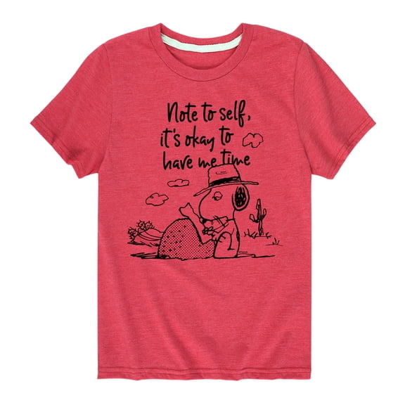Peanuts - Spike Note - Toddler And Youth Short Sleeve Tee