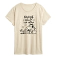 thumbnail image 1 of Peanuts - Spike Note - Women's Short Sleeve Graphic T-Shirt, 1 of 5