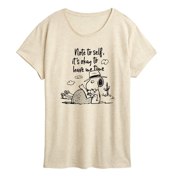 Peanuts - Spike Note - Women's Short Sleeve Graphic T-Shirt