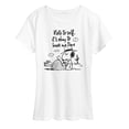 thumbnail image 1 of Peanuts - Spike Note - Women's Short Sleeve Graphic T-Shirt, 1 of 5