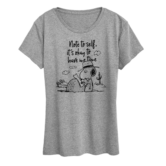 Peanuts - Spike Note - Women's Short Sleeve Graphic T-Shirt