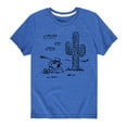 thumbnail image 1 of Peanuts - Spike With Cactus - Toddler And Youth Short Sleeve Graphic T-Shirt, 1 of 5