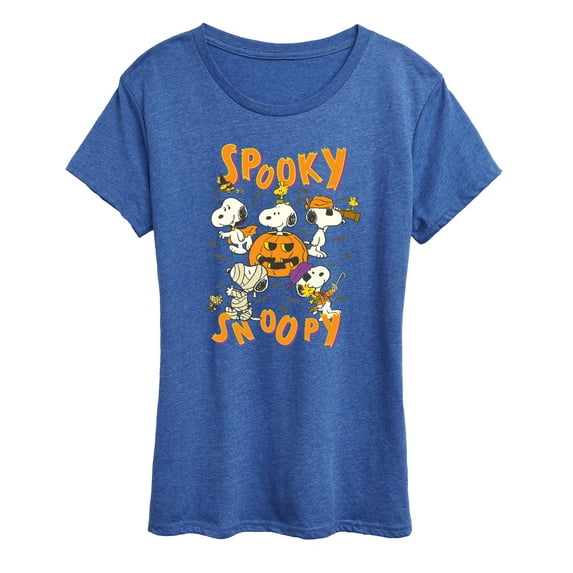 Peanuts - Spooktacular Snoopy - Women's Short Sleeve Graphic T-Shirt