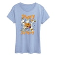 thumbnail image 1 of Peanuts - Spooktacular Snoopy - Women's Short Sleeve Graphic T-Shirt, 1 of 4