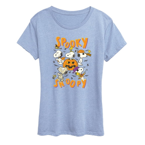 Peanuts - Spooktacular Snoopy - Women's Short Sleeve Graphic T-Shirt