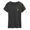 thumbnail image 1 of Peanuts - St. Patrick's Woodstock Clover - Women's Short Sleeve Graphic T-Shirt, 1 of 6