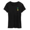 thumbnail image 1 of Peanuts - St. Patrick's Woodstock Clover - Women's Short Sleeve Graphic T-Shirt, 1 of 6
