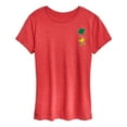thumbnail image 1 of Peanuts - St. Patrick's Day- Woodstock Clover   - Women's Short Sleeve Graphic T-Shirt, 1 of 6