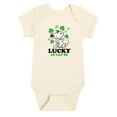 thumbnail image 1 of Peanuts - St. Patrick's Day with Snoopy - Infant Baby One Piece Onesie, 1 of 5