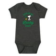 thumbnail image 1 of Peanuts - St. Patrick's Day with Snoopy - Infant Baby One Piece Onesie, 1 of 5