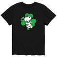 thumbnail image 1 of Peanuts - St. Patrick's Day with Snoopy - Men's Short Sleeve Graphic T-Shirt, 1 of 5