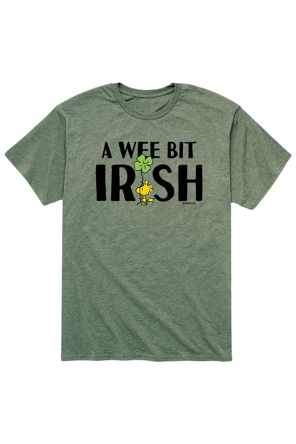 - St. Patrick's Day with Snoopy - Men's Short Sleeve Graphic T-Shirt