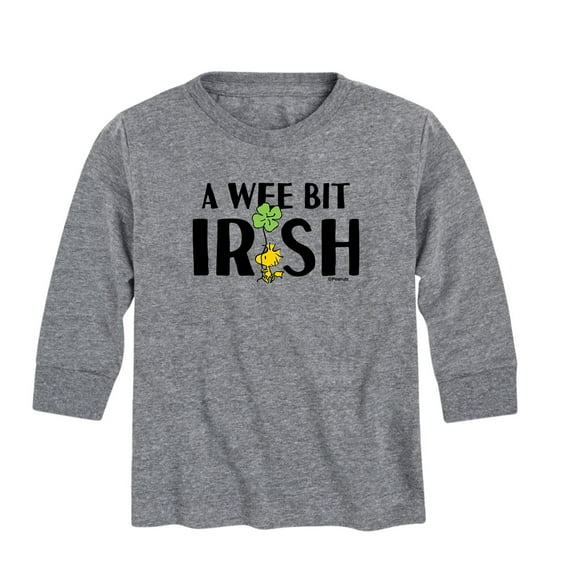 Peanuts - St. Patrick's Day with Snoopy - Toddler And Youth Long Sleeve Graphic T-Shirt