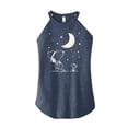 thumbnail image 1 of Peanuts - Star Gazing - Juniors High Neck Tank Top, 1 of 5