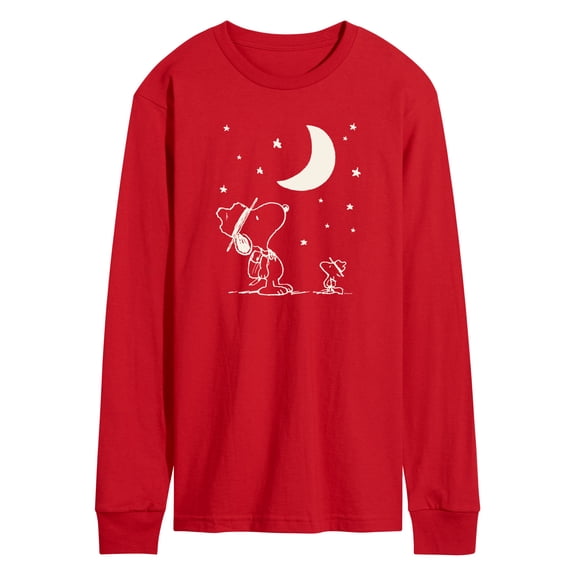 Peanuts - Star Gazing - Men's Long Sleeve T-Shirt