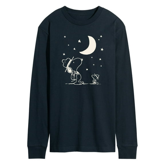 Peanuts - Star Gazing - Men's Long Sleeve T-Shirt