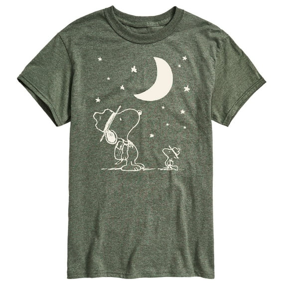 Peanuts - Star Gazing - Men's Short Sleeve Graphic T-Shirt