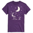 thumbnail image 1 of Peanuts - Star Gazing - Men's Short Sleeve Graphic T-Shirt, 1 of 5