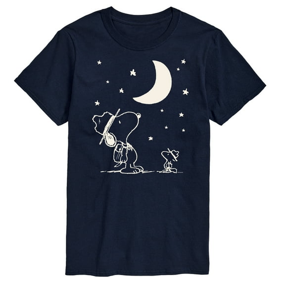 Peanuts - Star Gazing - Men's Short Sleeve Graphic T-Shirt
