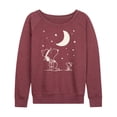 thumbnail image 1 of Peanuts - Star Gazing - Women's Lightweight French Terry Long Sleeve Shirt, 1 of 6