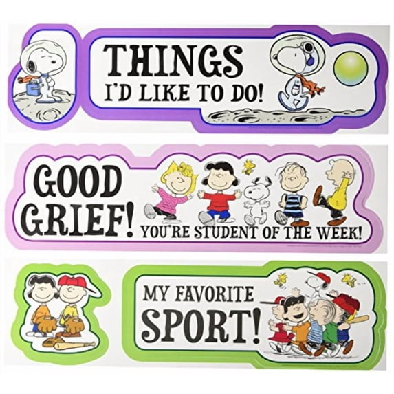 Eureka EU-847064 Peanuts Star Of The Week Mini Bb Set