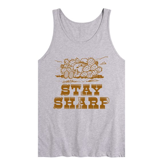 Peanuts - Stay Sharp Spike - Men's Sleeveless Graphic Tank