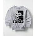 thumbnail image 1 of Peanuts - Stoked - Toddler And Youth Crewneck Fleece Sweatshirt, 1 of 6
