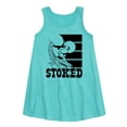 thumbnail image 1 of Peanuts - Stoked - Toddler and Youth Girls A-line Dress, 1 of 5