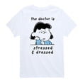 thumbnail image 1 of Peanuts - Stressed And Dressed - Toddler & Youth Short Sleeve Graphic T-Shirt, 1 of 5