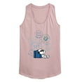 thumbnail image 1 of Peanuts - Summer Edition - Passport Stamps - Women's Racerback Tank Top, 1 of 5