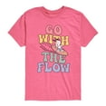 thumbnail image 1 of Peanuts - Summer Edition - Snoopy - Go with the Flow - Toddler & Youth Short Sleeve Graphic T-Shirt, 1 of 4