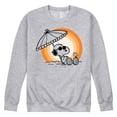 thumbnail image 1 of Peanuts - Summer Edition - Snoopy & Woodstock Relaxing - Men's Crew Neck Fleece Pullover, 1 of 4