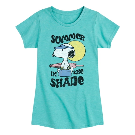 Peanuts - Summer Edition - Summer in the Shade - Toddler & Youth Girls Short Sleeve Graphic T-Shirt