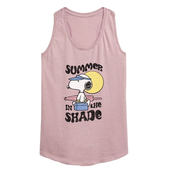 Peanuts - Summer Edition - Summer in the Shade - Women's Racerback Tank Top