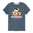 thumbnail image 1 of Peanuts - Summer Love - Toddler and Youth Short Sleeve T-Shirt, 1 of 6