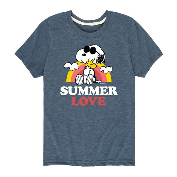 Peanuts - Summer Love - Toddler and Youth Short Sleeve T-Shirt