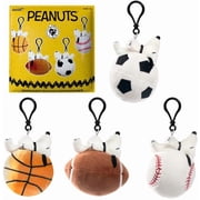 Peanuts - Super Duper Plush Keychain Wv01A - 12pc Blind Bag Flat