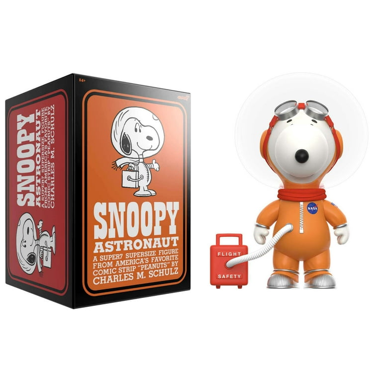 Peanuts SuperSize Vinyl - Snoopy (Orange Spacesuit) - Walmart.com