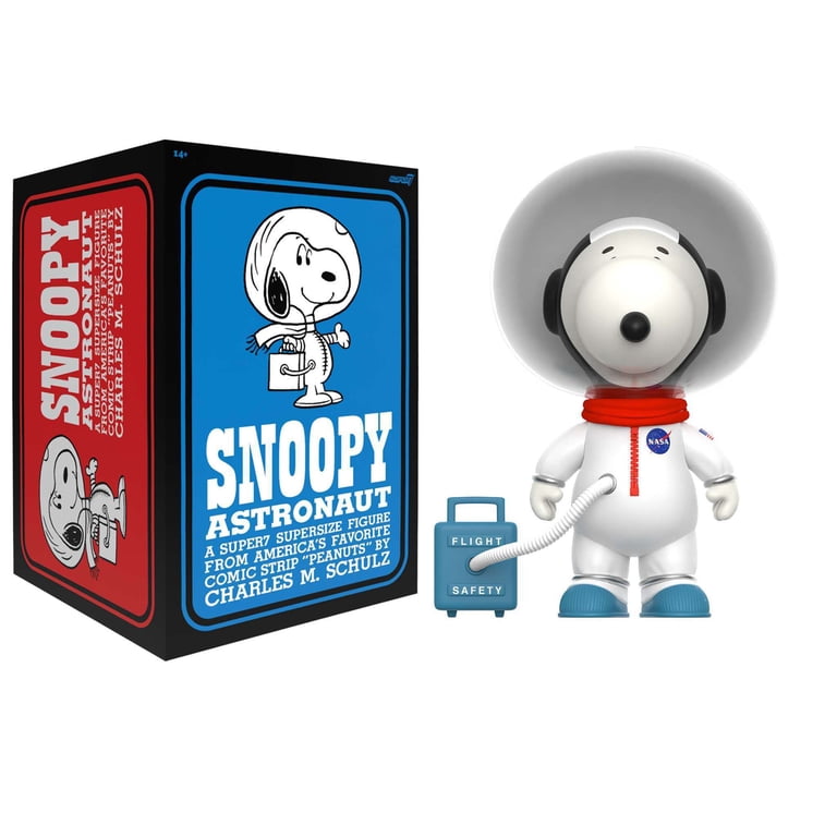 Super7, Peanuts Vinyl, Astronaut Snoopy, White Spacesuit - Walmart.com