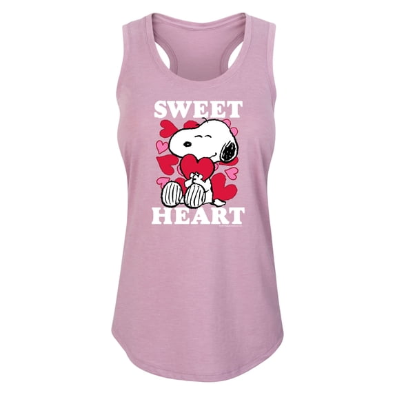 Peanuts - Sweet Heart - Women's Racerback Tank