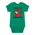 thumbnail image 1 of Peanuts - Sweeter Than Pumpkin Pie - Infant Baby One Piece, 1 of 1