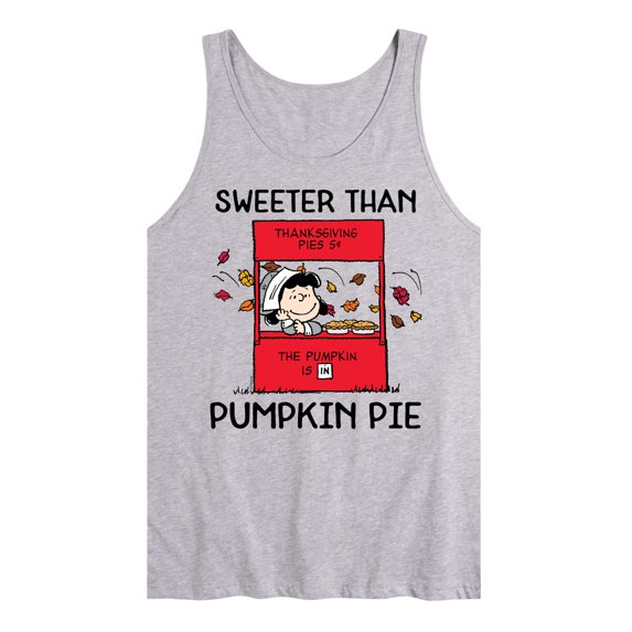 Peanuts - Sweeter Than Pumpkin Pie - Men's Jersey Tank Top