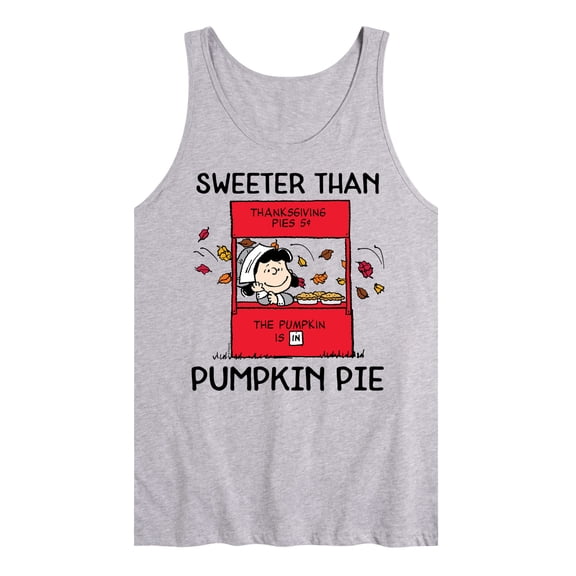 Peanuts - Sweeter Than Pumpkin Pie - Men's Jersey Tank Top