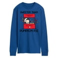 thumbnail image 1 of Peanuts - Sweeter Than Pumpkin Pie - Men's Long Sleeve T-Shirt, 1 of 6